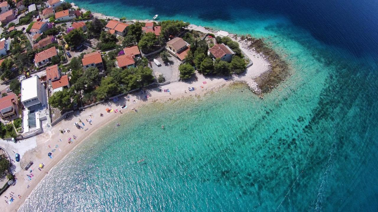 Family Friendly Seaside Apartments Kanica, Rogoznica - 12895 Exteriör bild